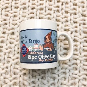 Vintage Style Well’s Fargo Mug